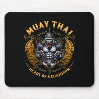 Heart Of A Champion - Kickboxing And Muay Thai Ang Mouse Pad