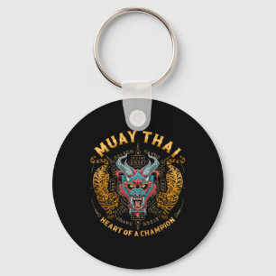 Heart Of A Champion - Kickboxing And Muay Thai Dem Key Ring