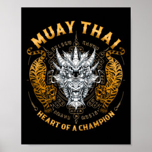 Heart Of A Champion - Kickboxing And Muay Thai Dra Poster