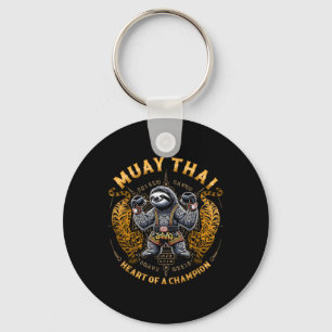 Heart Of A Champion - Kickboxing And Muay Thai Slo Key Ring