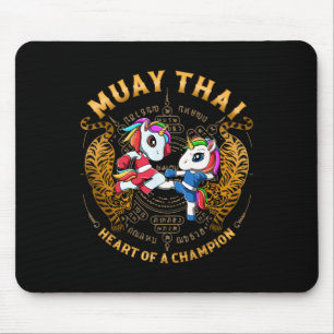 Heart Of A Champion - Kickboxing And Muay Thai Uni Mouse Pad