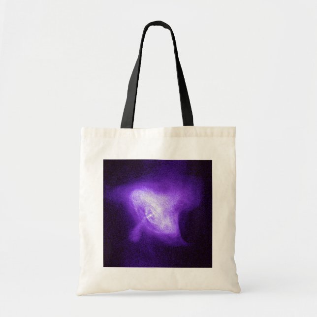 Heart of a Crab Nebula Large Tote Bag (Front)