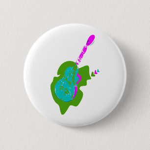 Heart of A Musician 6 Cm Round Badge