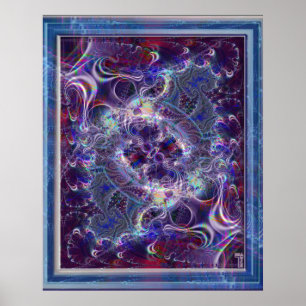 Heart of a Psychedelic Frenzy Var 2  Art Print