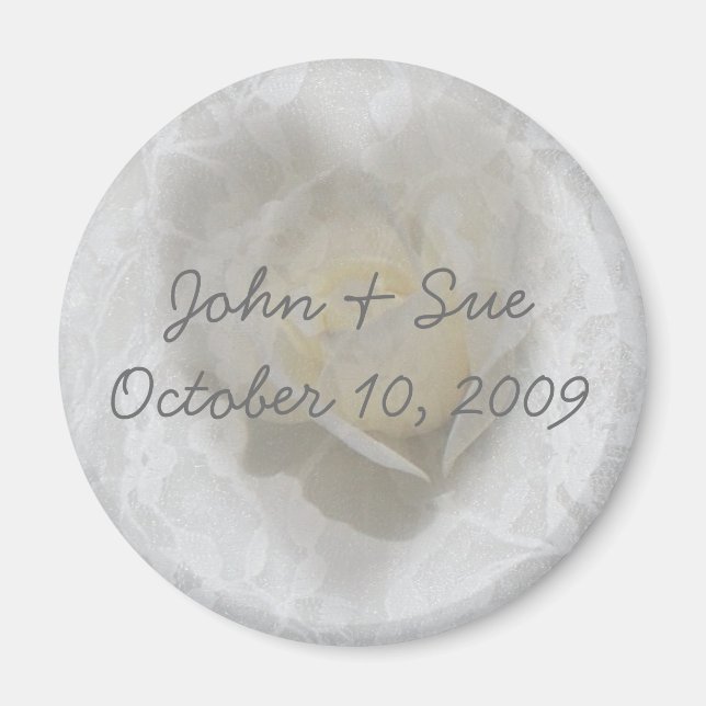 Heart of a Rose Magnet (Front)