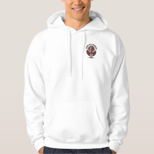 Heart of a Warrior – Tribal Spear Symbol Design Hoodie