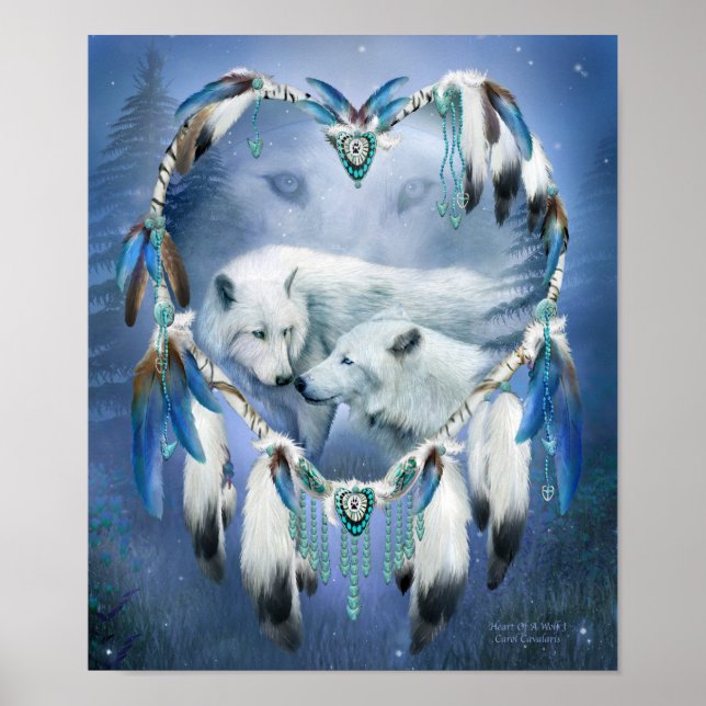 Heart Of A Wolf 3 Fine Art Poster/Print Poster (Front)