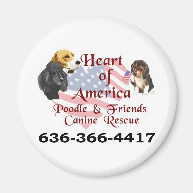 HEART OF AMERICA MAGNET (Front)