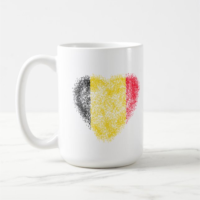 Heart of Belgium Coffee Mug (Left)