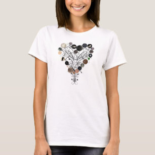 Heart of Buttons and Vines T-Shirt