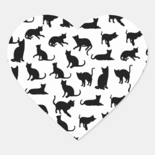heart of cats stickers