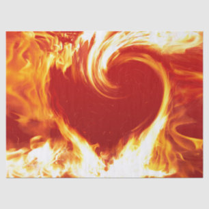 heart of fire tissue paper
