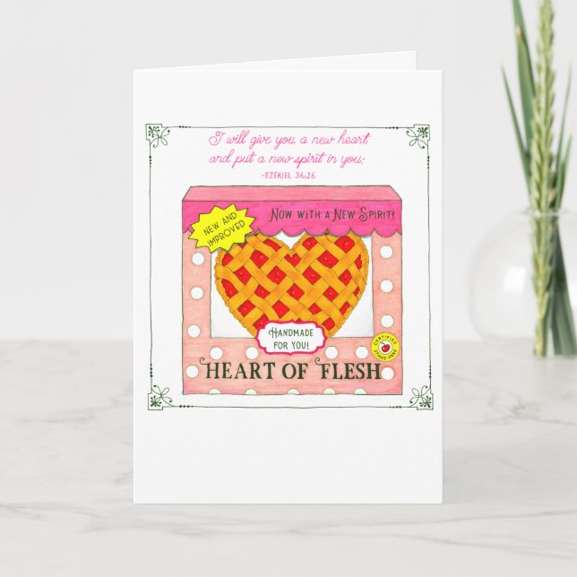Heart of Flesh Bakery Valentine's Day Card (Front)