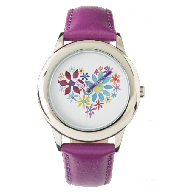 Heart of Flowers Watch (Front)