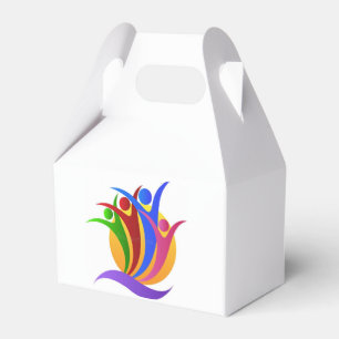 Heart of Giving Charity Logo Favour Box