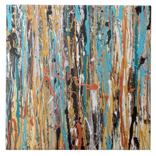 Heart of Gold 6 x 6 Ceramic Tile