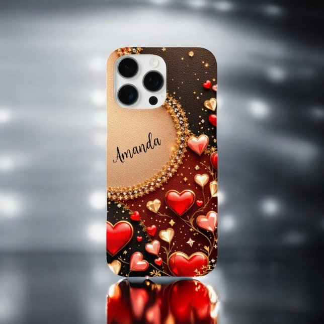 Heart of gold and passion Case-Mate iPhone case (Creator Uploaded)