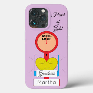 Heart of Gold iPhone 13 Pro Case