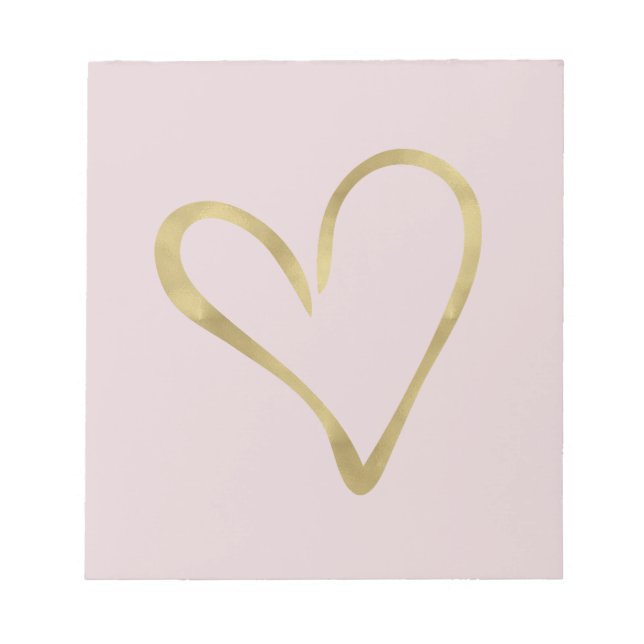 Heart of Gold Notepad (Front)