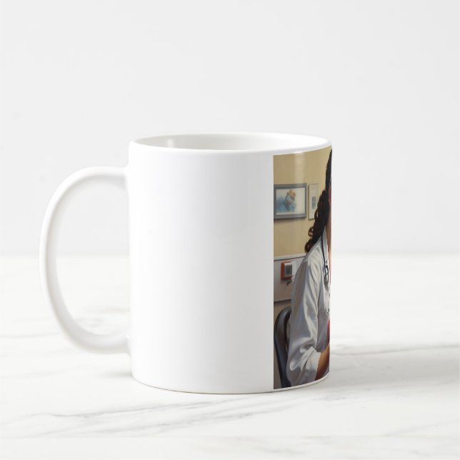 Heart of Gold: Nurse Appreciation Mug (Left)