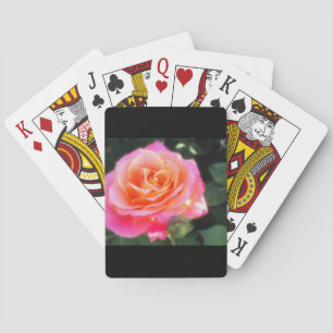 Heart of Gold Rose Playing Cards