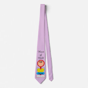 Heart of Gold Tie