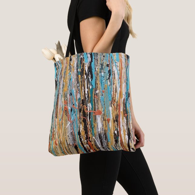 Heart of Gold Tote Bag (Close Up)