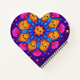 Heart of Harmony-Mandala Notebook