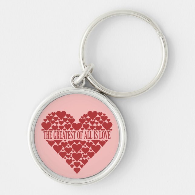 Heart of Hearts custom key chain (Front)