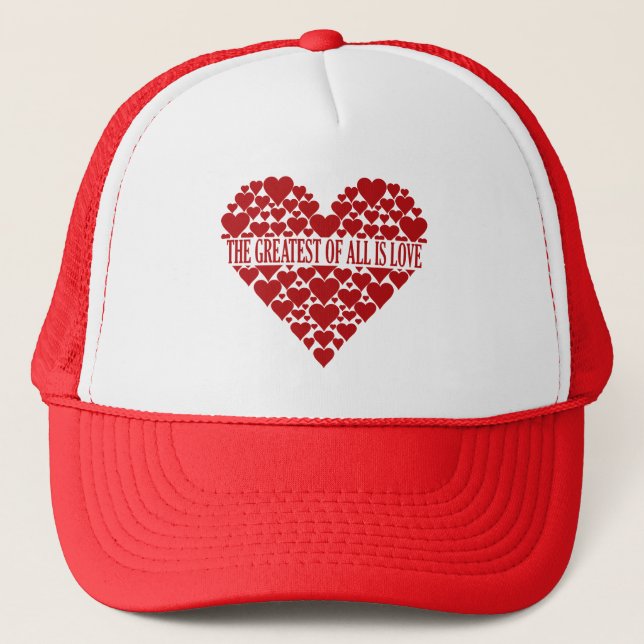 Heart of Hearts hat - choose colour (Front)