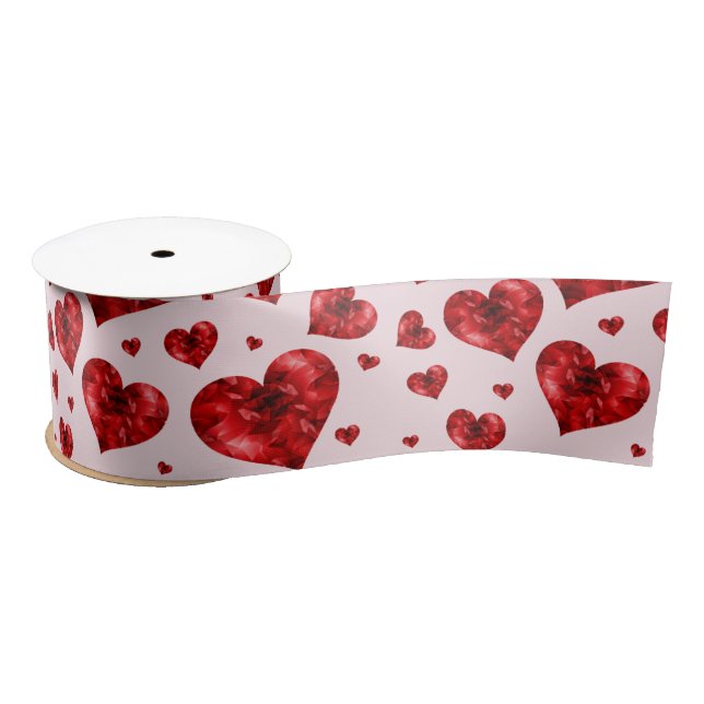 heart of hearts ribbon satin ribbon (Spool)