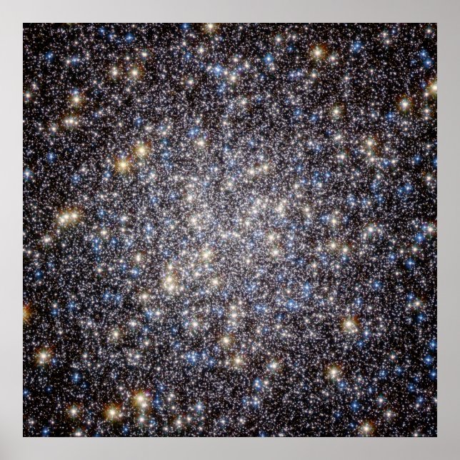 Heart Of Hercules Globular Cluster Poster (Front)