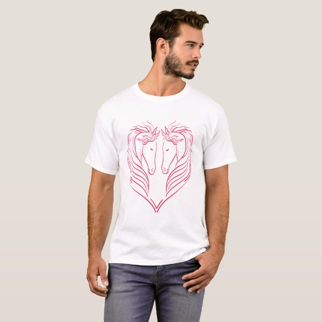 Heart of horses-horse-heartland-cheshire cat T-Shirt (Front Full)