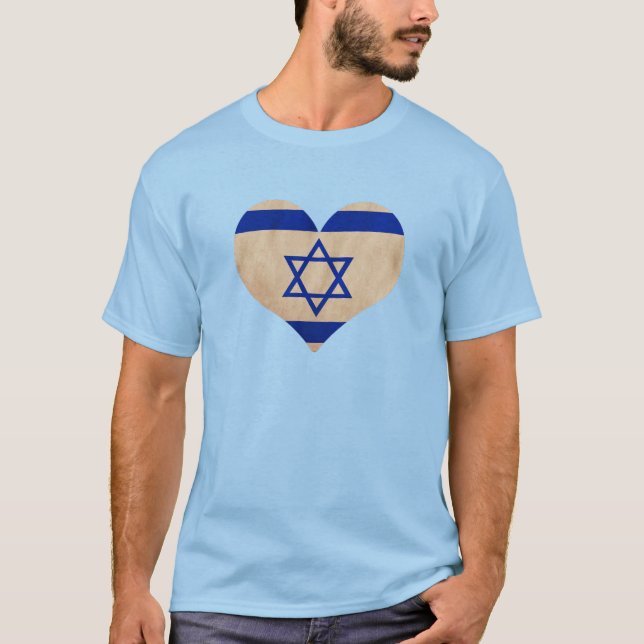 Heart of Israel T-Shirt (Front)