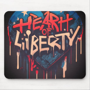 Heart of Liberty Mousepad