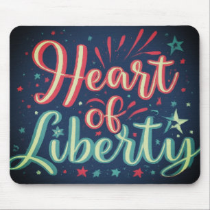 Heart of Liberty Mousepad