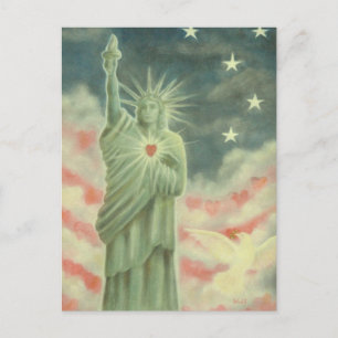 Heart of Liberty Postcard