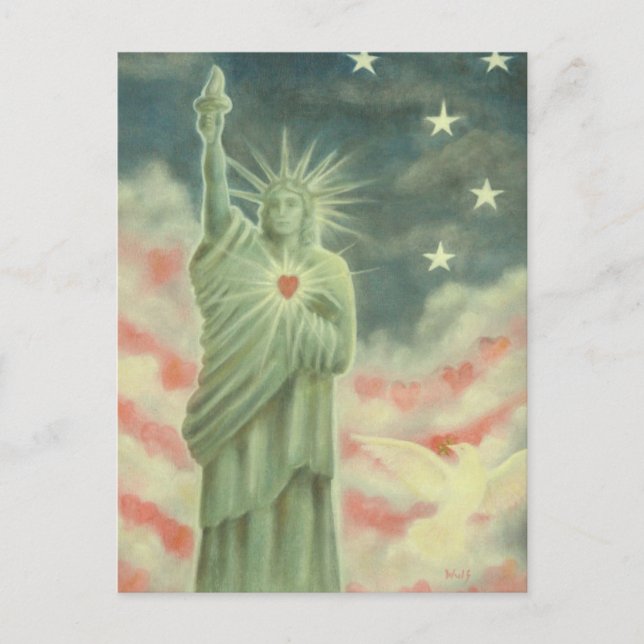 Heart of Liberty Postcard (Front)