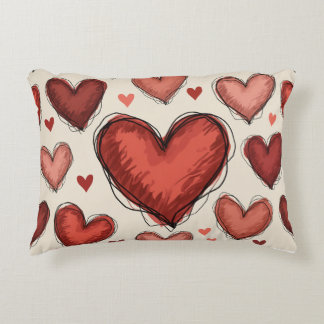 heart of love decorative cushion