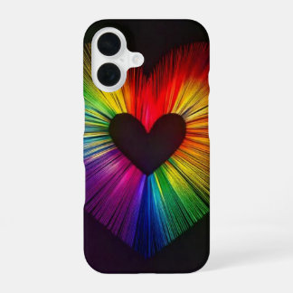 Heart of love iPhone 16 case