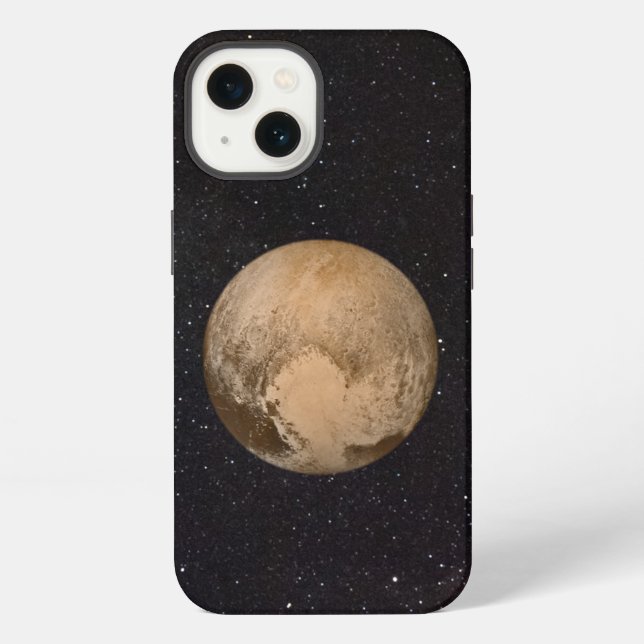 Heart of Pluto Starry Sky iPhone Case (Back)