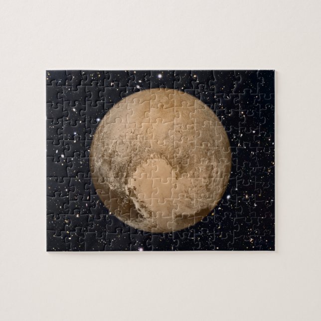 Heart of Pluto Starry Sky Jigsaw Puzzle (Horizontal)