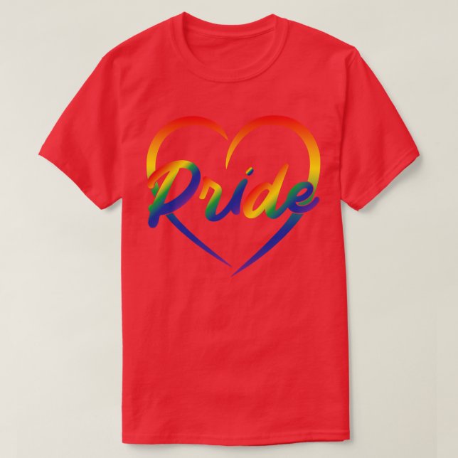 Heart Of Pride T-Shirt (Design Front)