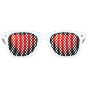 heart of roses retro sunglasses