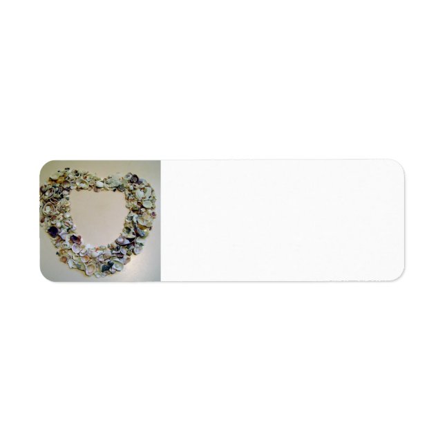 Heart of Shells Return Address Label (Front)