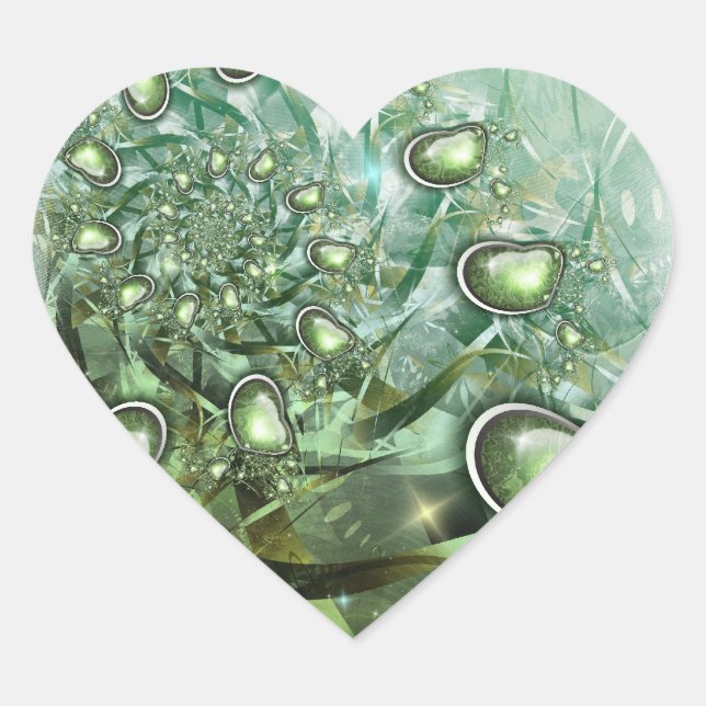 heart of spring sticker (Front)
