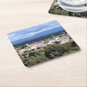 Heart of Stawell and the Grampians Square Paper Coaster