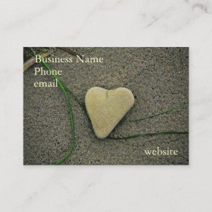 Heart of Stone business card-Customise it! Card