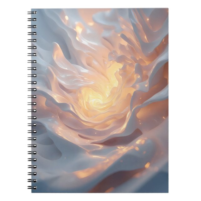 Heart of Summer – Glowing Core Abstract Journal No (Front)