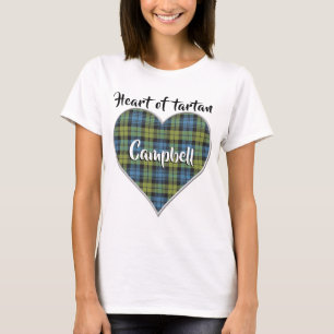 Heart of Tartan Campbell Family Plaid T-Shirt